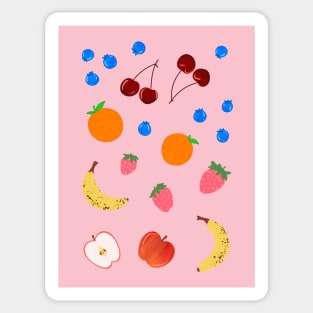 Assorted Fruit Salad Size 2 Sticker